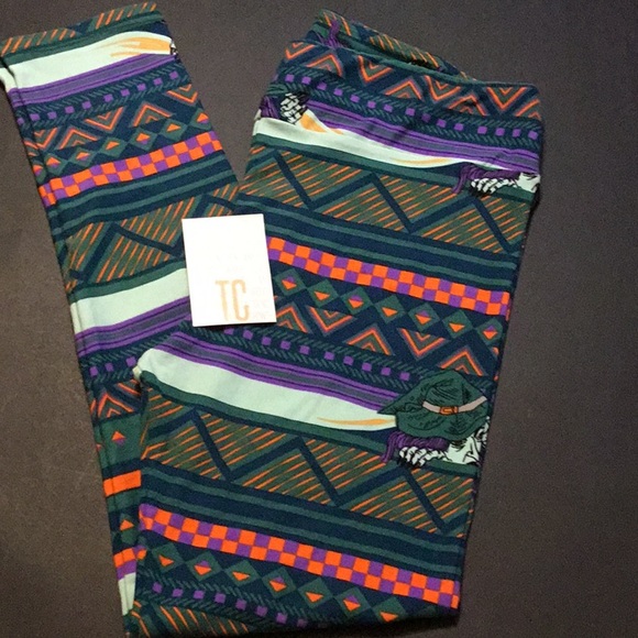 LuLaRoe Pants - NWOT TC Lularoe Halloween leggings sz 12-18
